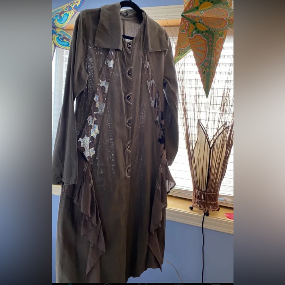 Beautiful boho trench